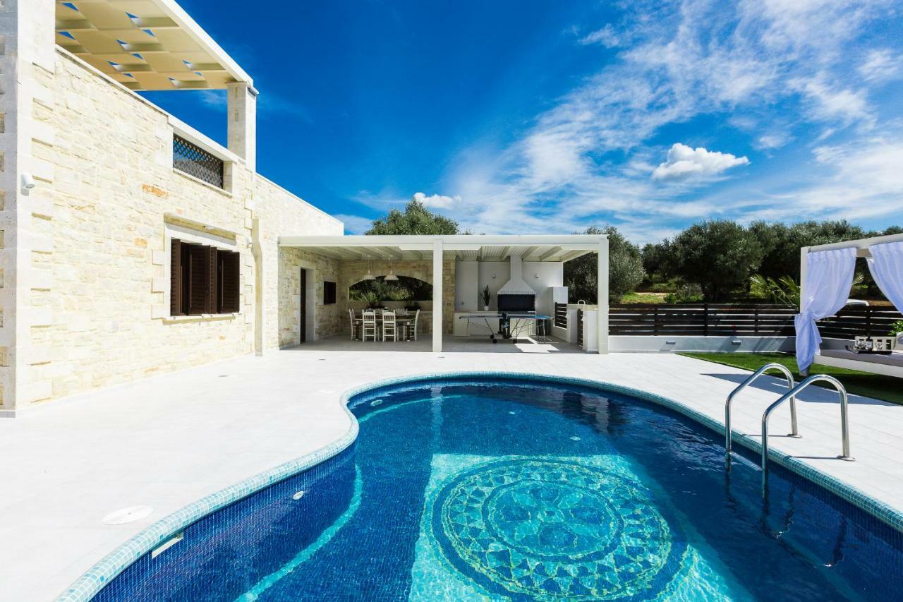 Caramel Villa, With 40M2 Pool & Spa Whirlpool, By Thinkvilla Πάνορμος Εξωτερικό φωτογραφία