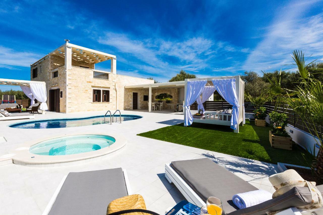 Caramel Villa, With 40M2 Pool & Spa Whirlpool, By Thinkvilla Πάνορμος Εξωτερικό φωτογραφία