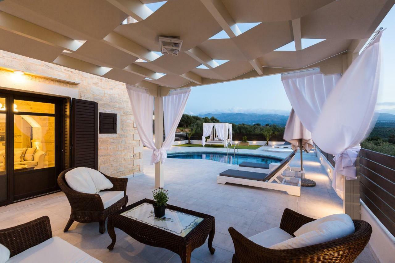 Caramel Villa, With 40M2 Pool & Spa Whirlpool, By Thinkvilla Πάνορμος Εξωτερικό φωτογραφία