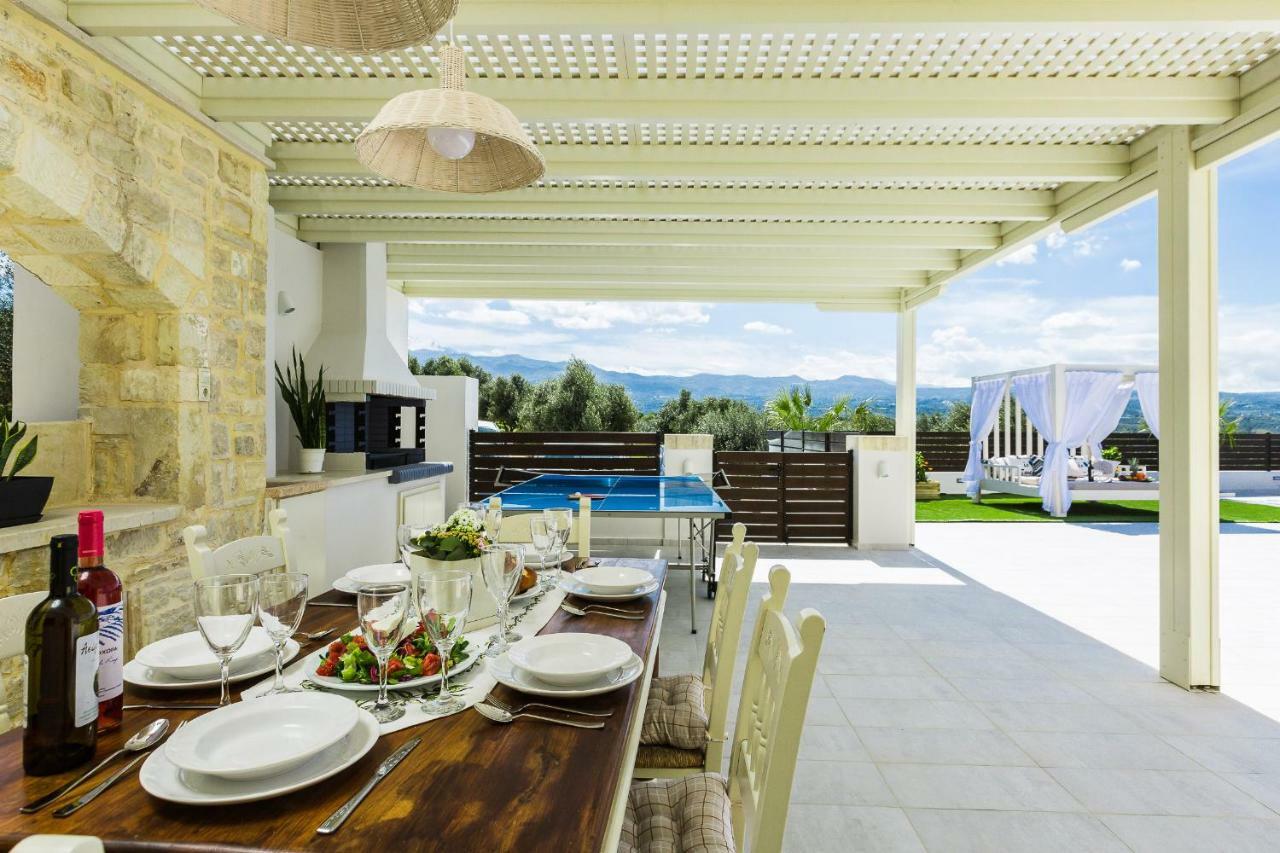 Caramel Villa, With 40M2 Pool & Spa Whirlpool, By Thinkvilla Πάνορμος Εξωτερικό φωτογραφία