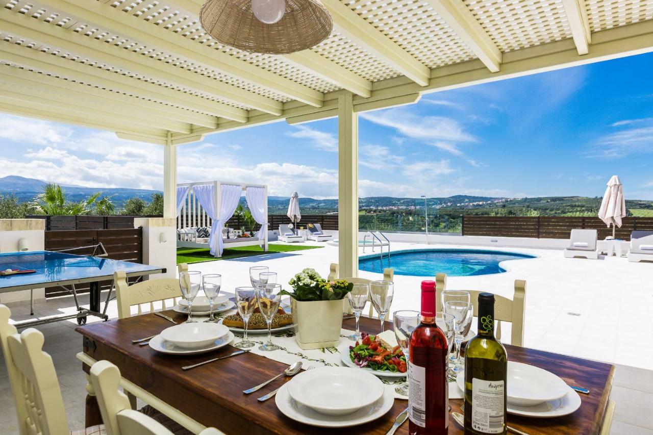 Caramel Villa, With 40M2 Pool & Spa Whirlpool, By Thinkvilla Πάνορμος Εξωτερικό φωτογραφία